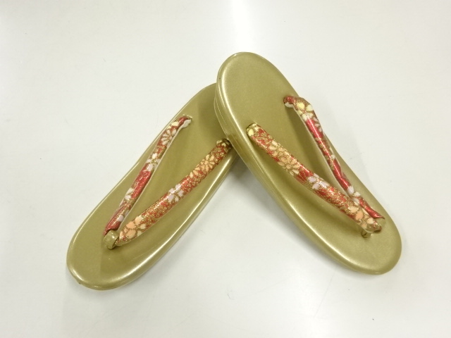 JAPANESE KIMONO / JAPANESE-STYLE ZORI (SIZE LL)